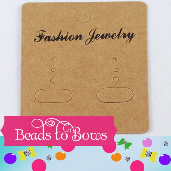 Jewelry Display Cards, Earring Displaying Cards, Craft Show Supplies, Jewelry Packaging, Findings, Jewelry Supplies, Fashion Jewelry Cards