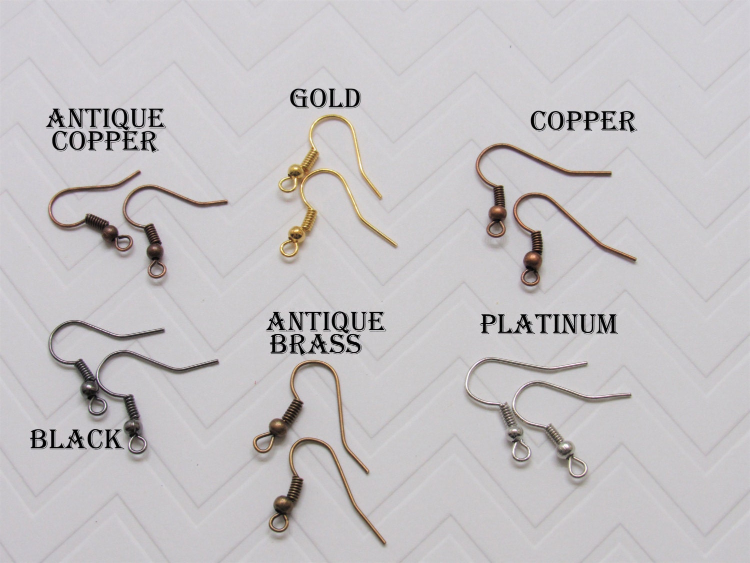 Copper deals earring findings