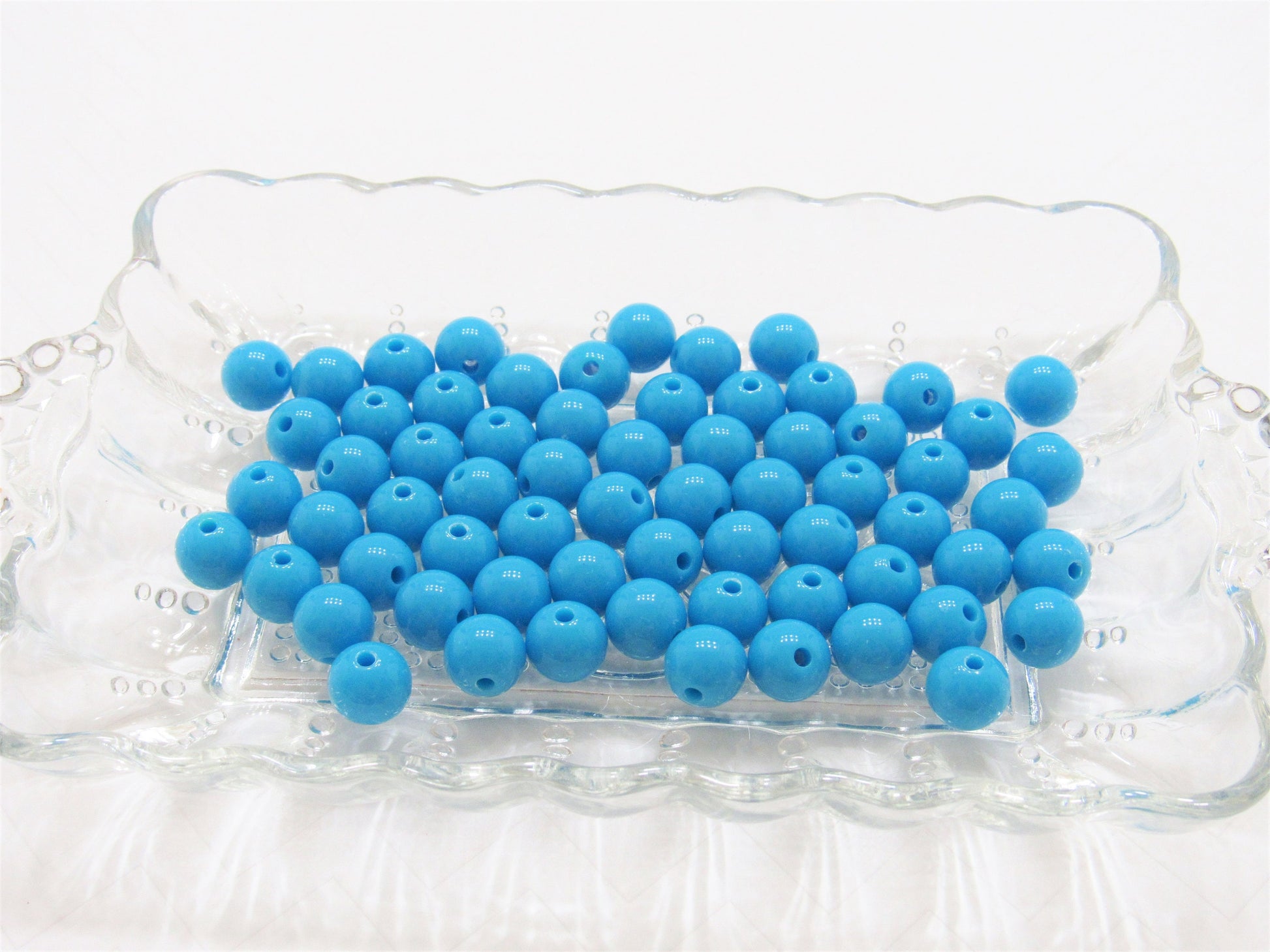 12mm Turquoise Bubblegum Beads, Round Bubblegum Beads, Chunky Acrylic Bead, Gum Ball Beads, Fairy Kei Beads, Chunky Necklace Supply Beads