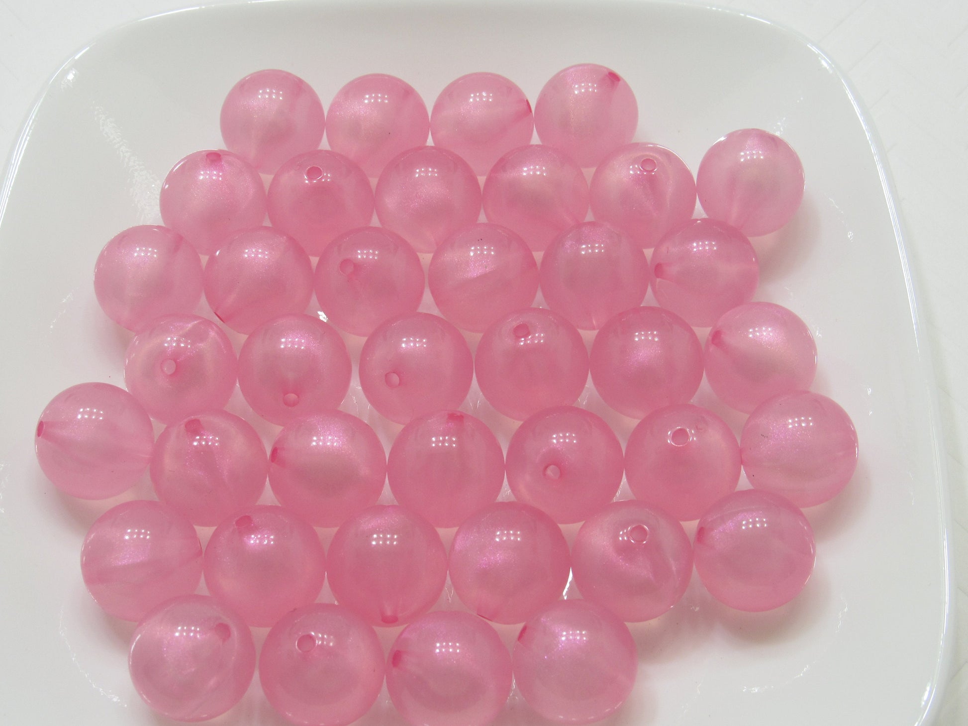 20mm Pink Allusion Glitter Bubblegum Beads, Chunky Beads, Bubblegum Glitter Beads, Chunky Beads,  Chunky Bead Supply, Pink Bead