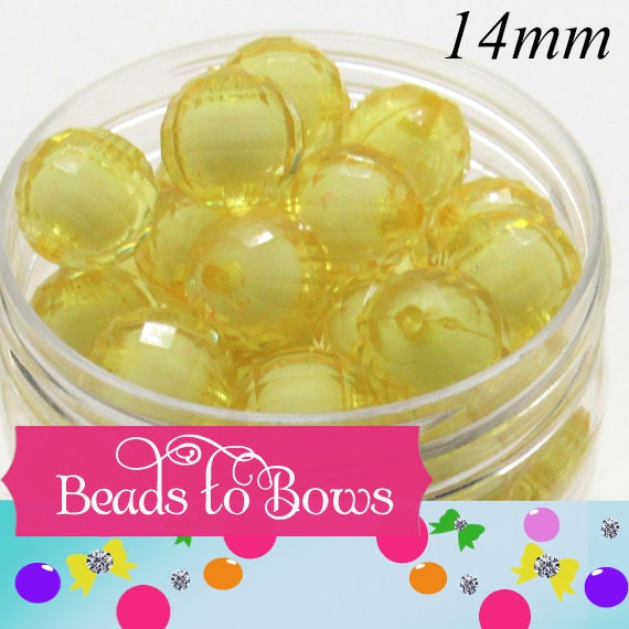 Clearance14mm Bead In A Bead, Mixed Colored Beads, Chunky Necklace Supply Bead, Gumball Beads, DIY Bubblegum Necklace Beads, DIY  Beads