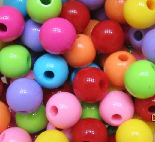 Our Creative Marketplace | Bubble Gum Beaded Necklaces | 0020OZ